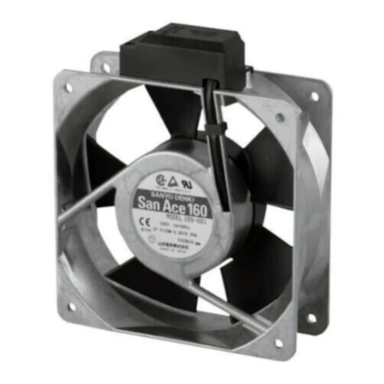 Sanyo Denki 109-601 Fan