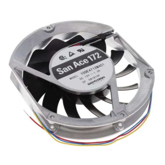 Sanyo Denki 109E4712M401 fan