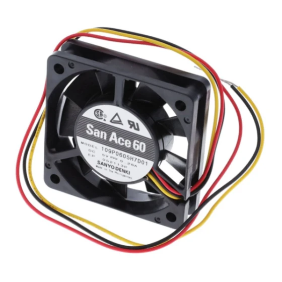 Sanyo Denki 109P0605H7D01 fan