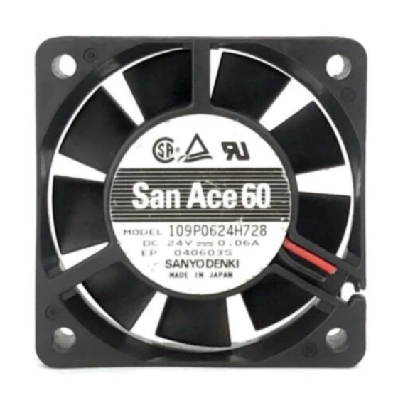 Sanyo 109P0624H728 Fan