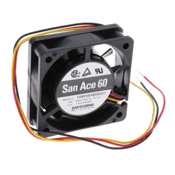 Sanyo Denki 109P0648H6D01 fan