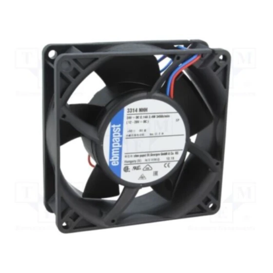 EBMPAPST 3314NHH Fan