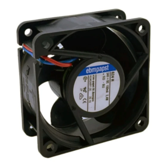 Ebmpapst 624H Fan