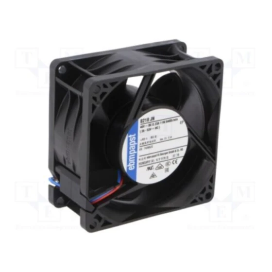 Ebmpapst 8218JN Fan