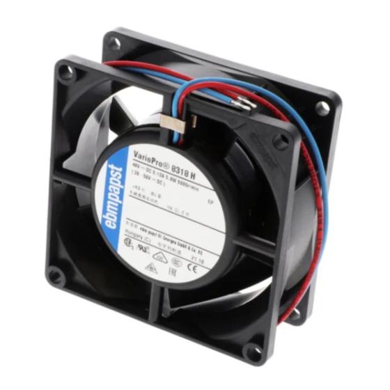 ebm-papst 8318H fan
