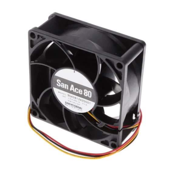 Sanyo Denki 9GA0812A2D001 fan