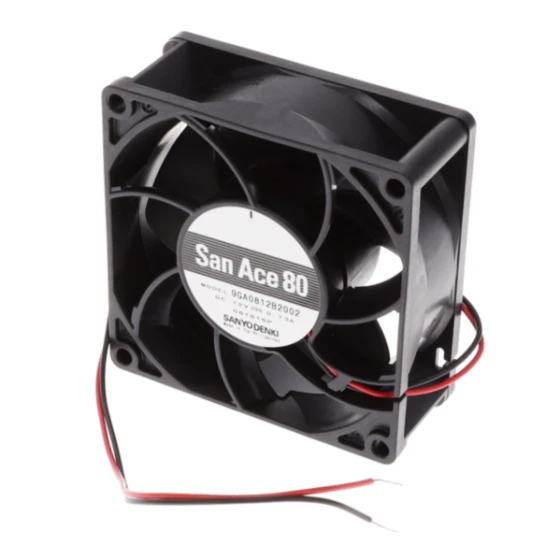 Sanyo Denki 9GA0812B2002 fan