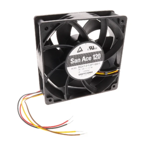 Sanyo Denki 9GV1212P1G01 fan