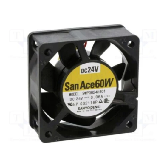 Sanyo Denki 9WP0624H401 Fan