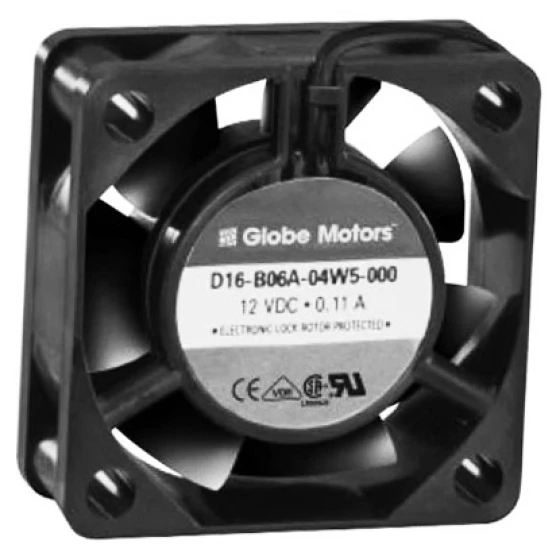 Globe Motors D16-B06A-04W5-000 Fan