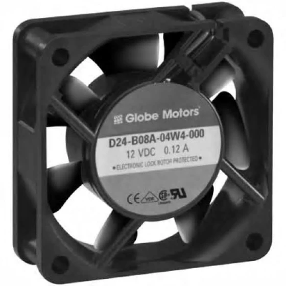 Globe Motors D24-B08A-04W4-000 Fan