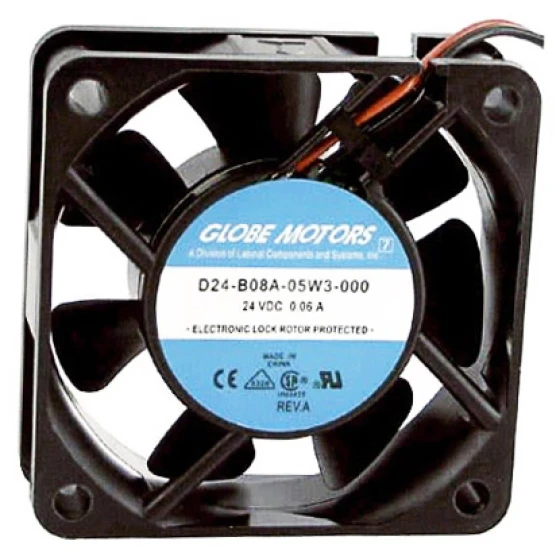 Globe Motors D24-B08A-05W3-000 Fan