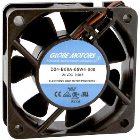 Globe Motors D24-B08A-05W4-000 Fan