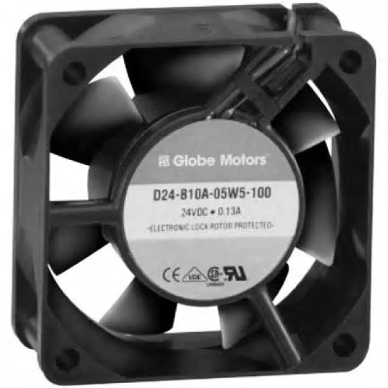 Globe Motors D24-B10A-04W3-100 Fan
