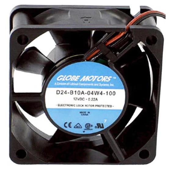 Globe Motors D24-B10A-04W4-100 Fan