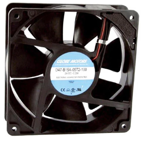 Globe Motors D47-B15A-05T2-100 Fan