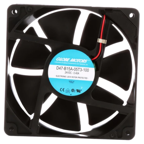 Globe Motors D47-B15A-05T3-100 Fan