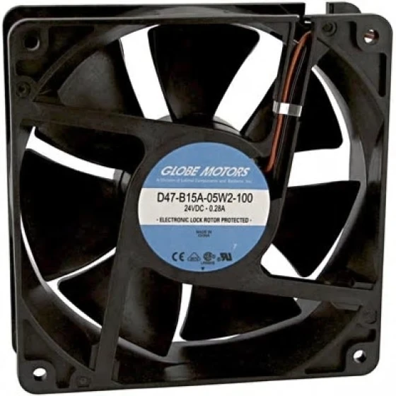 Globe Motors D47-B15A-05W2-100 Fan