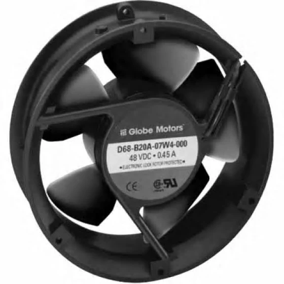 Globe Motors D68-B20A-05W4-000 Fan