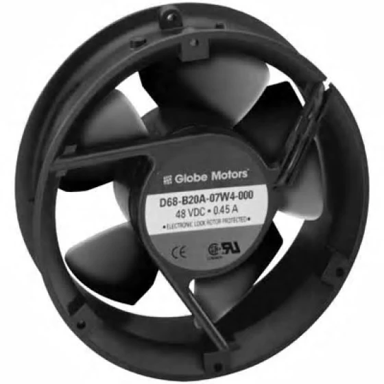 Globe Motors D68-B20A-07W4-000 Fan