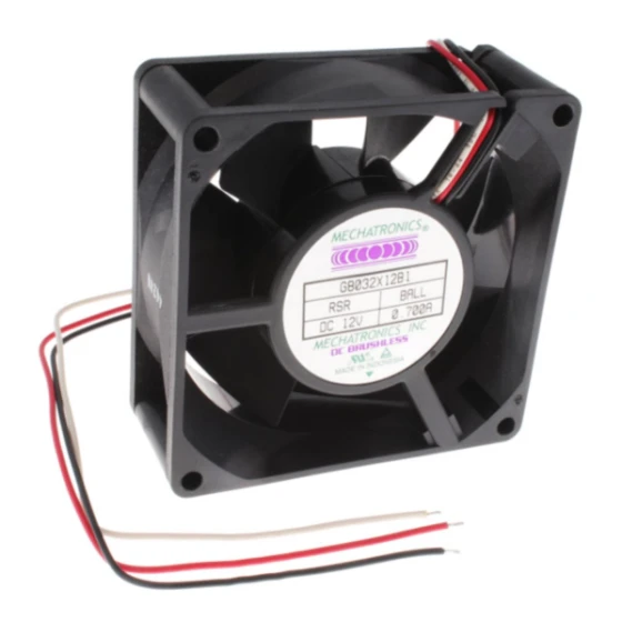 Mechatronics G8032X12B1-RSR fan