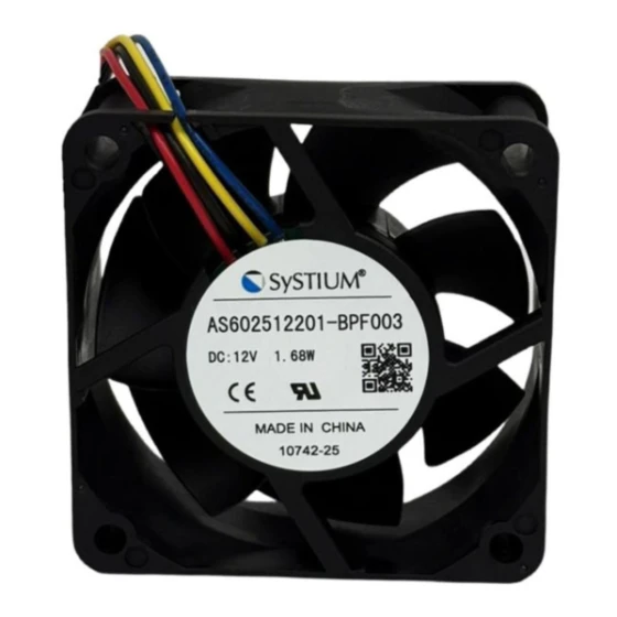 Systium 10706-254 fan