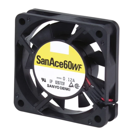 Sanyo Denki 9WF0624H7D01 fan
