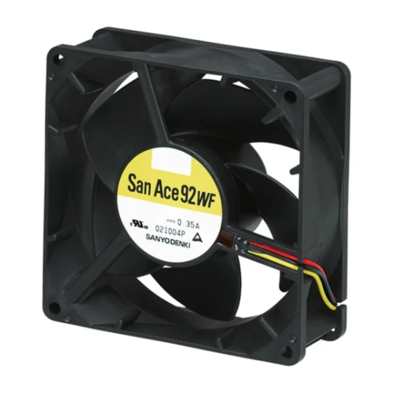 Sanyo Denki 9WF0924H201 fan