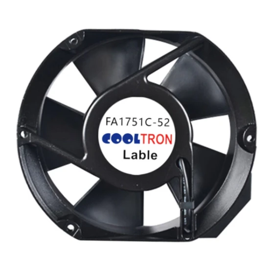 Cooltron FA1751B22T7-52 fan