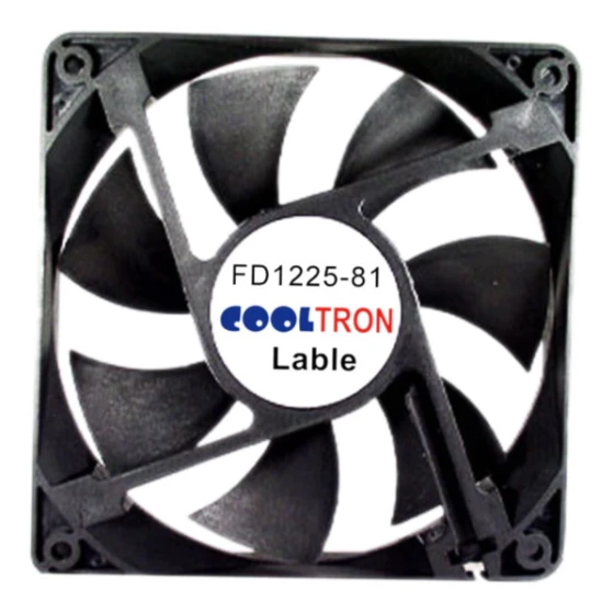 Cooltron Industrial Supply FD1225B12W7-81-2R fan