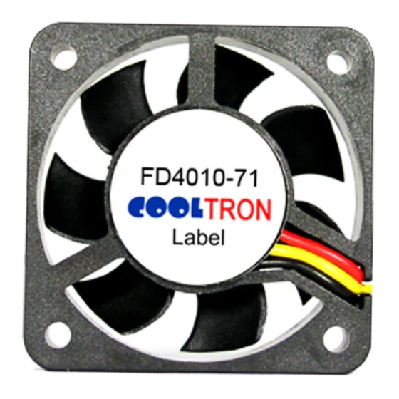 Cooltron Industrial Supply FD4010B24W5-71-2NSC2 fan
