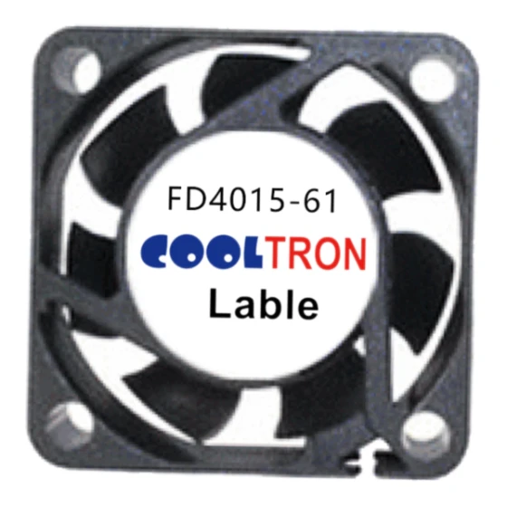 Cooltron Industrial Supply FD4015B12W5-61-4JC1 fan