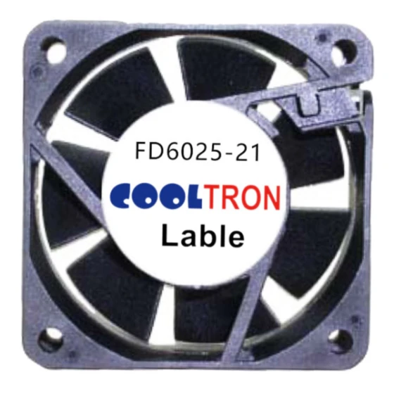 Cooltron Industrial Supply FD6025B24W11-21-2R fan