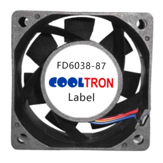Cooltron Industrial Supply FD6038B24W9-87-4JC1 fan