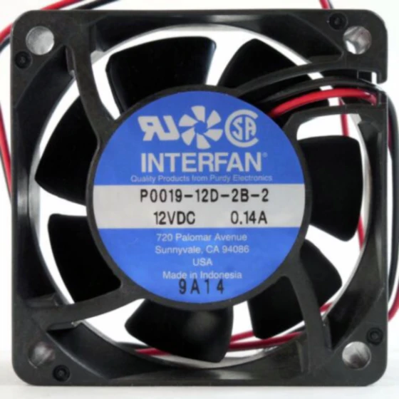 Interfan PO019-12D-2B-2 Fan